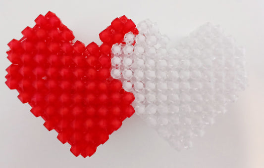 Interlocking Hearts Pen Holder