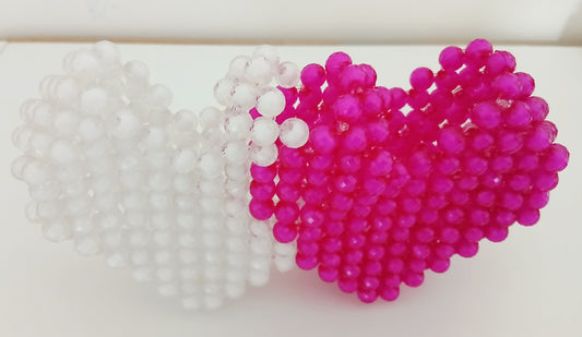 Interlocking Hearts Pen Holder